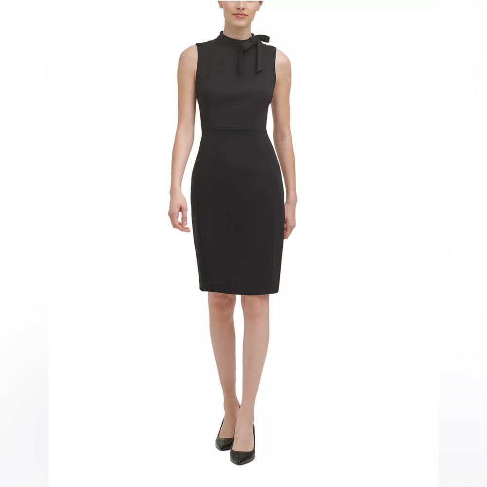Calvin Klein Black Sleeveless Dress